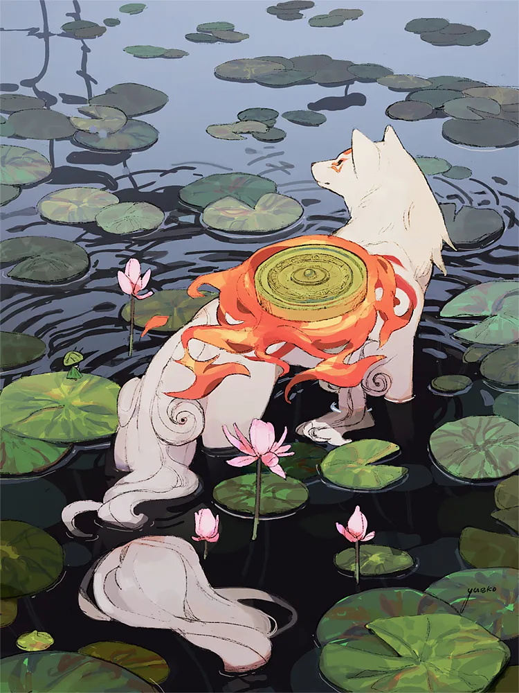 【画师推荐】新西兰画师yue的绘画作品欣赏