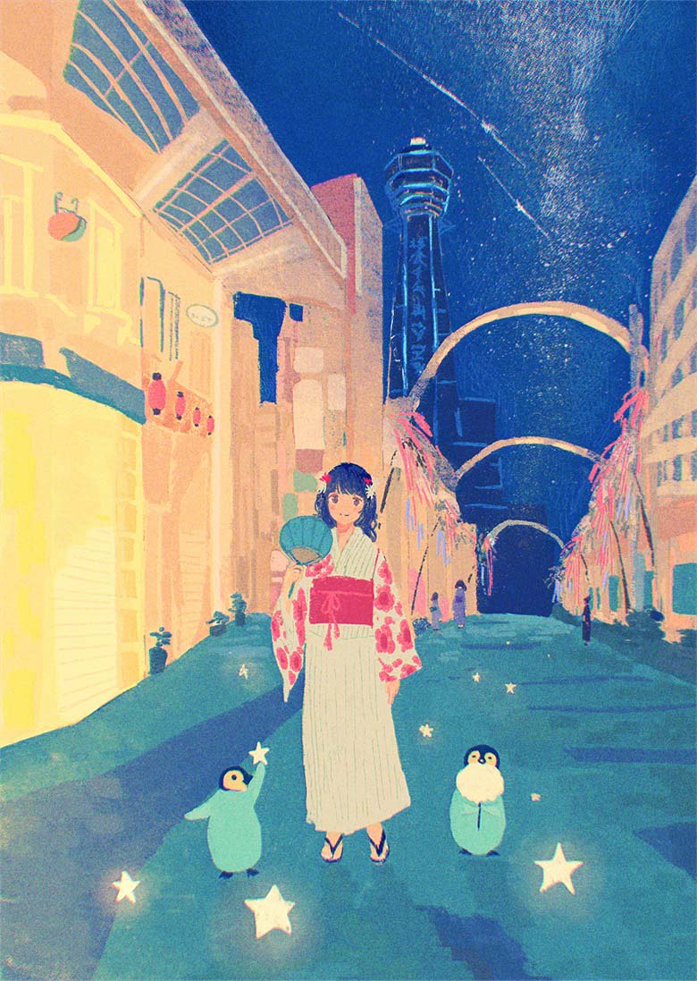 【画师推荐】日本画师tabi的作品欣赏