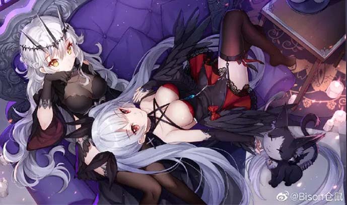 【画师推荐】萌妹画师Bison倉鼠太太作品欣赏
