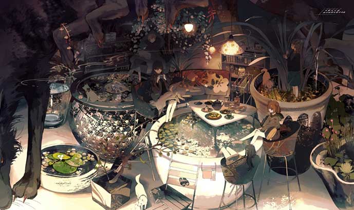 【画师推荐】日本画师くっか的作品分享