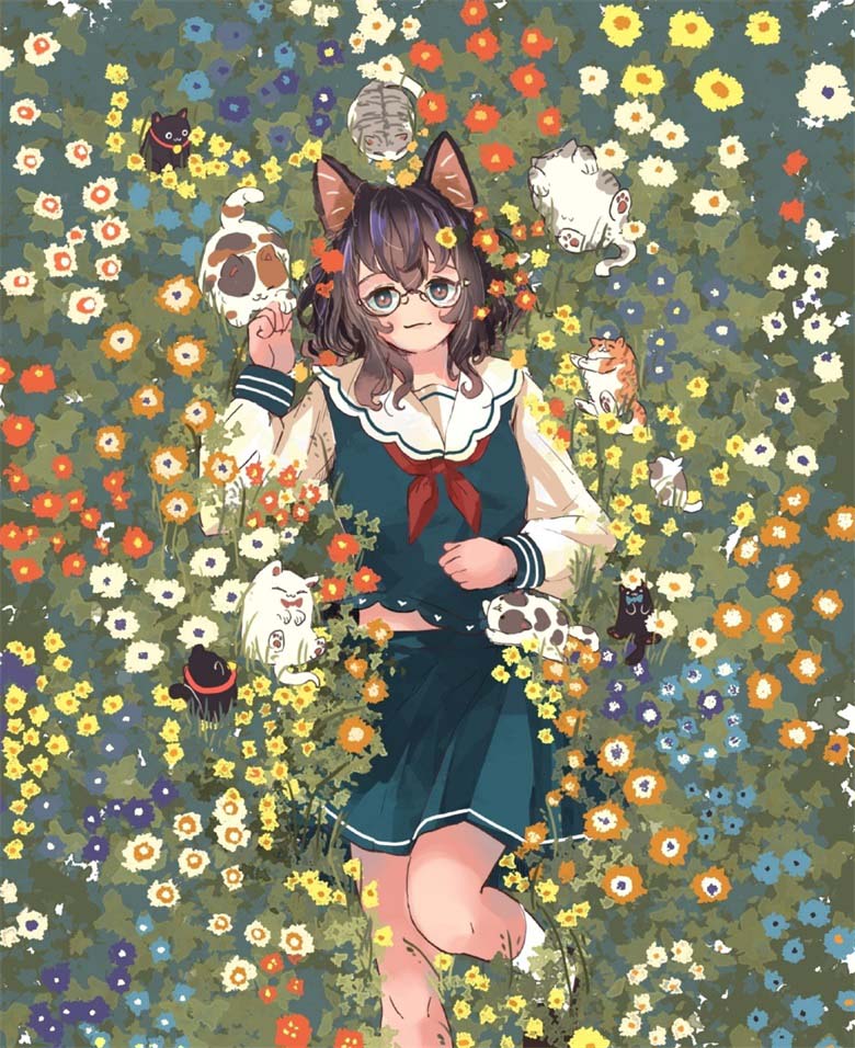 【画师推荐】日本画师おいも的插画作品分享